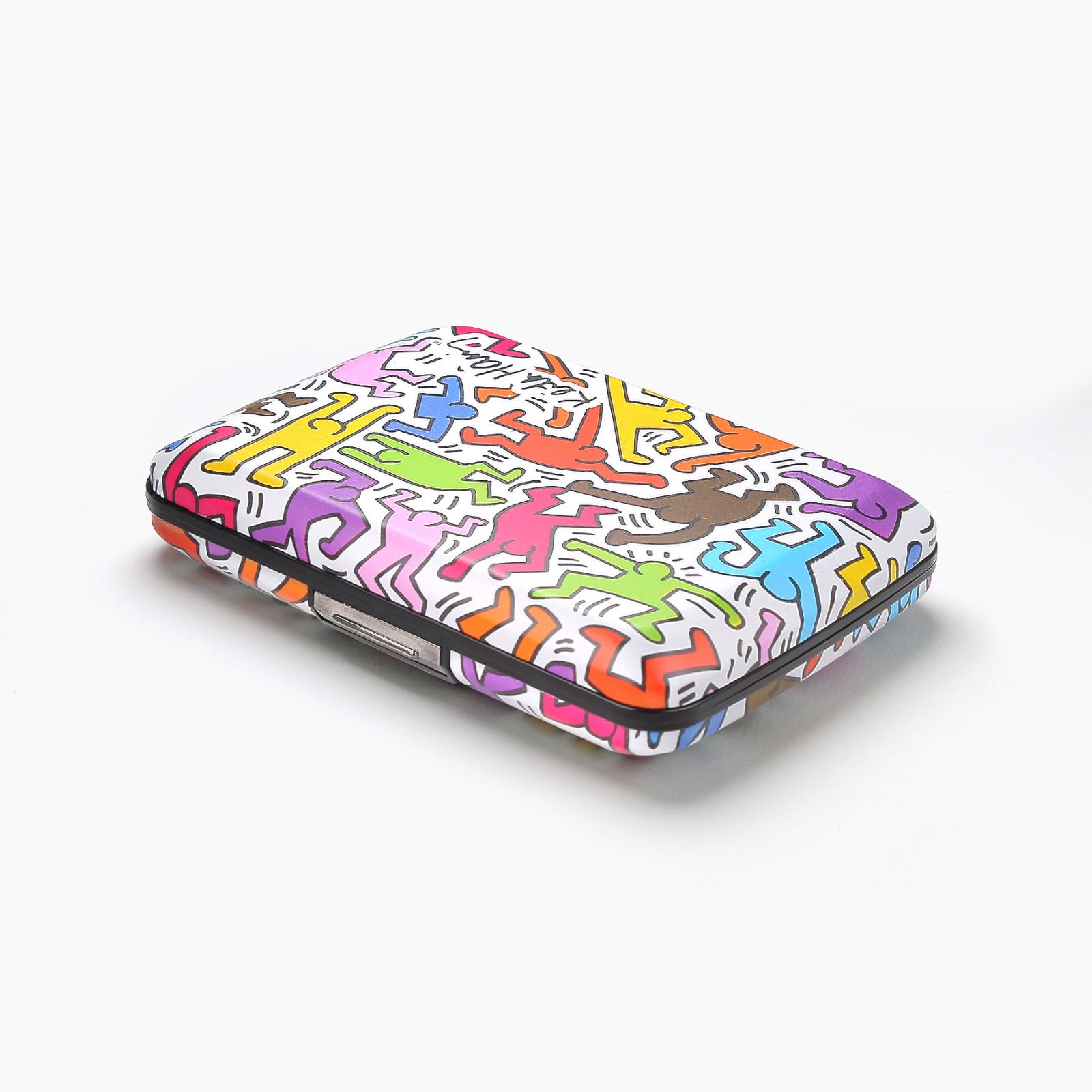 OGON Aluminum Wallet Smart Case V2.0 - Keith Haring Color